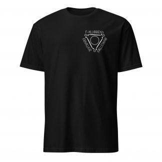Frivilligetrøje (Fklubbens Fribillige Fællesskab) - Unisex Basic Softstyle T-Shirt - Sort
